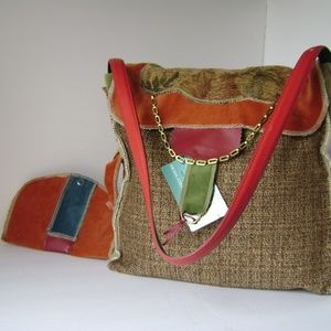 Fabulous Fall Purse, with extra removable bag.